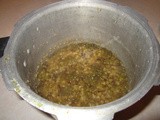 Moong Bean Sweet Khichdi (Konkani: Moonga Khichadi)