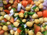 Chickpea Salad With Lemon, Tomato And Herbs | Garbanzo Bean Salad
