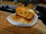 Kiwi Muffin with Cream Cheese Filling