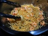 Prawn & Chili-lime Spaghetti