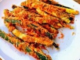 Baked Basil Vinaigrette Zucchini