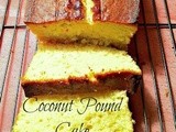 Coconut Pound Cake