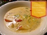 Crock Pot Bacon, Potato, Corn Chowder