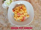 Crock Pot Cheesy Pizza Potatoes