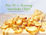 Olive Oil and Rosemary Sunchoke Chips