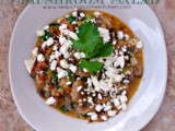 Roasted Greek Mushroom Salad