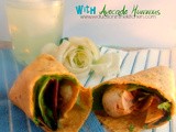 #WeekdaySupper #ChooseDreams Farmer's Market Wraps with Avocado Hummus