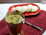 Roasted Chana Dal Coconut Chutney Recipe / Bengal Gram n Coconut Chutney