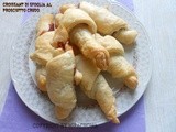 Croissant di sfoglia al prosciutto crudo-antipasti-by miracucina