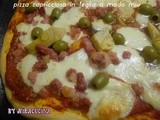 Pizza capricciosa ricetta in teglia a modo mio-lievitati by miracucina