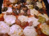 Pizza in teglia con pasta madre-ricetta lievitati-by miracucina