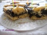 Quadrotti al cioccolato fondente-ricetta dolci by miracucina