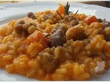 Il nostro risotto di Halloween, risotto zucca e carote