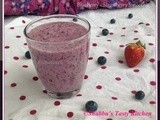 Blueberry - Strawberry Smoothie