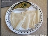 Cucumber/ Kakkirikka Dosa