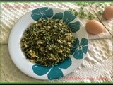 Drumstick Leaves - Egg / Muringayila - Mutta Thoran