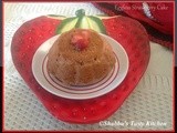 Eggless Strawberry Cake