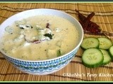 Kakkirikka/ Cucumber Pachadi