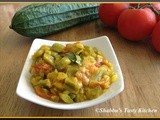 Ridge Gourd - Tomato Curry / Peechinga - Thakkali Curry