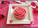 Rose Milk Pudding