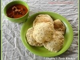 Sesame Seed Poori/ Puri
