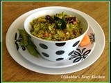 Snow Peas - Carrot Thoran
