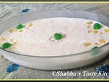 Mango Paneer Pudding
