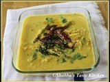 Muringakka Parippu Curry/ Drumstick and Toor Dal Curry