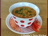 Tomato- Masoor Dal Curry