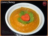 Carrot Chutney / கேரட் சட்னி
