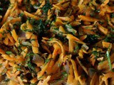 Grated Carrot Dill Stir Fry