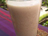Kambu Aval Paal (Bajra Flakes Milk) - No cook Recipes
