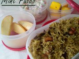 Mint Pulao - Kids Lunch Box Recipes