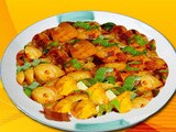 Honey Chili Potato Ingredients: 5-6 potatoes,cut