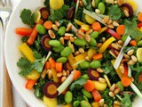 Chopped Thai Kale Salad for National Kale Day {Secret Recipe Club}