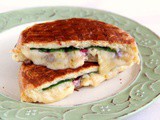 Dubliner Grilled Cheese with Chard