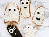 Spooky Shortbread Cookies for #HalloweenTreatsWeek (Lemon-Vanilla Flavor)