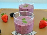 Berry And Oats Smoothie - Berry Oatmeal Smoothie