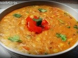 Dal Fry - Lentils Curry - Yellow Pigeon Pea  & Split Chickpea Curry