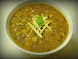 Maa Chole Ki Dal (Yellow Gram & Split Black Lentils Curry)