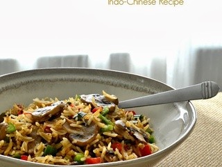Mushroom Fried Rice