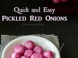 Quick and Easy Pickled Onions - Sirke Wale Pyaaz