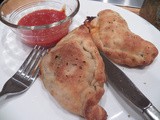 All Mixed Up Calzone for #BakingBloggers