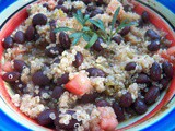 Black Bean and Quinoa Salad for src