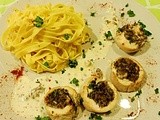 Poulet Agaricus façon d'Uxelles