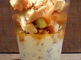 Verrine xxl de poulet épicé