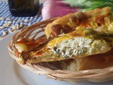 Torta Salata Estiva ai Sapori Toscani: Fiori di Zucca, Cipollotti & Ricotta prodotti della mia terra km 0 (ricetta facile e con base di pasta magica senza uova e senza burro)
