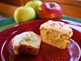 Apple Filled Cupcakes with Butter Cream Frosting #Foodie Friday