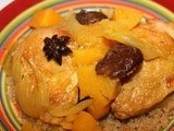 French Fridays with Dorie: Chicken Tagine with Sweet Potatoes and Prunes