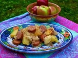 Slow Cooker Kielbasa Sauerkraut & Apples #Food of the World Linky Party